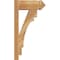 Ekena Millwork Merced Arts & Crafts Rough Sawn Outlooker, Western Red Cedar, 6"W x 14"D x 26"H OUT06X14X26MRC03RWR - alternate 2